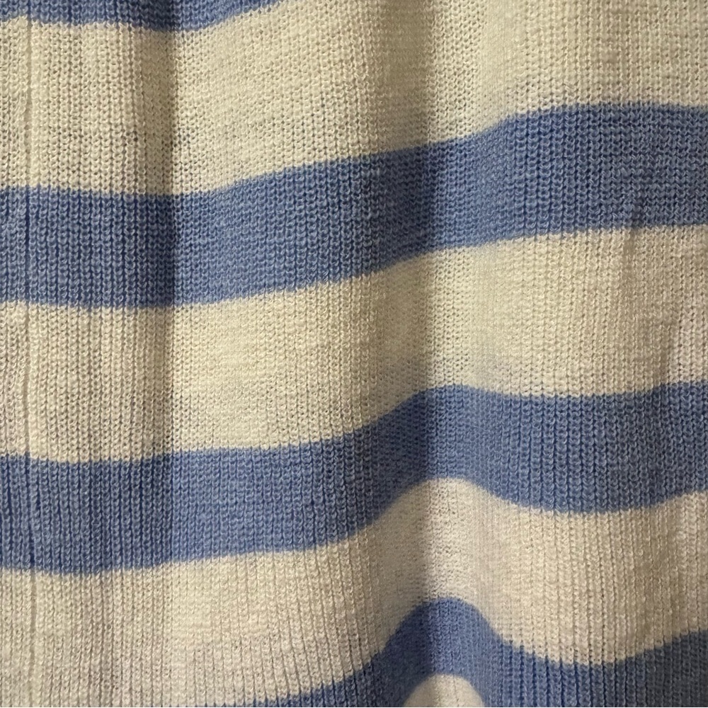 Free-est blue white striped knot shorts Size XL - Picture 8 of 8